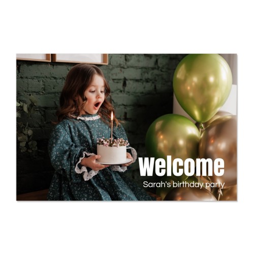 Bold Text Full Photo