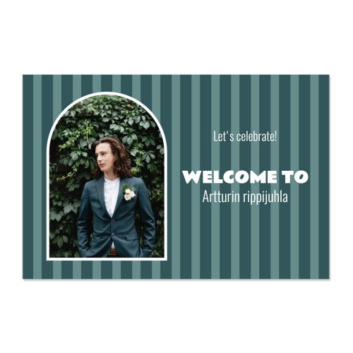 Striped Arch Shape Striped Arch Shape