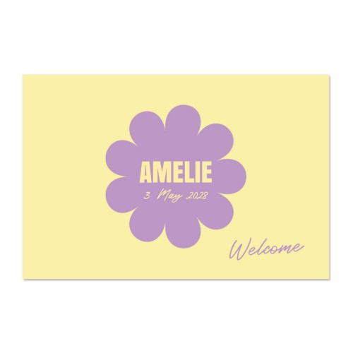 Daisy Shape - Text Only