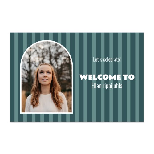 Striped Arch Shape Striped Arch Shape