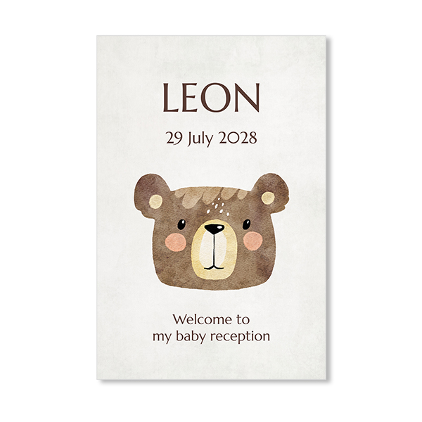 Welcome sign Forex 40x60 cm Welcome sign Forex 40x60 cm