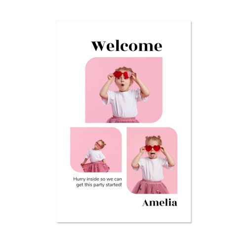 Welcome sign Forex 40x60 cm Welcome sign Forex 40x60 cm