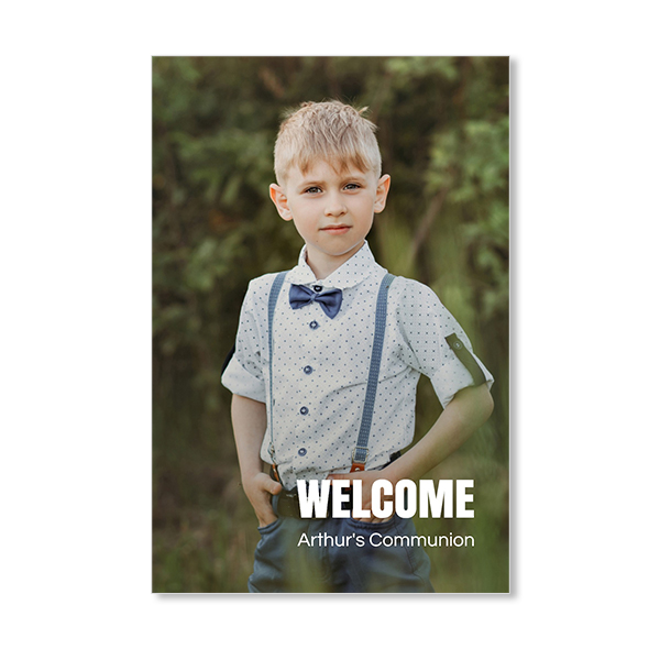 Welcome sign Forex 40x60 cm