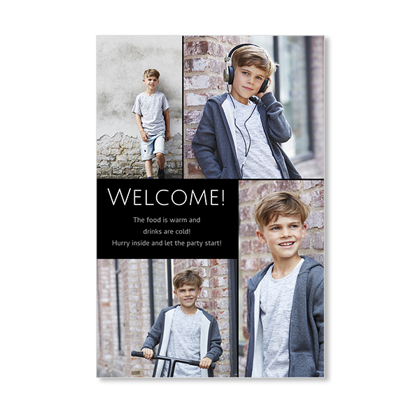 Forex Wikommen-Poster 40x60