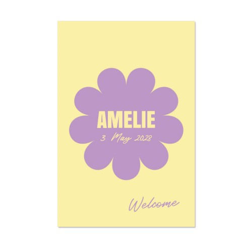 Daisy Shape - Text Only