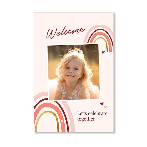 Welcome sign Forex 40x60 cm