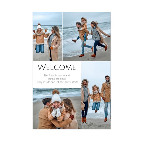 Collage photo minimaliste