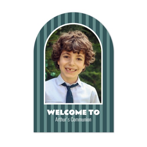 Striped Arch Shape Striped Arch Shape