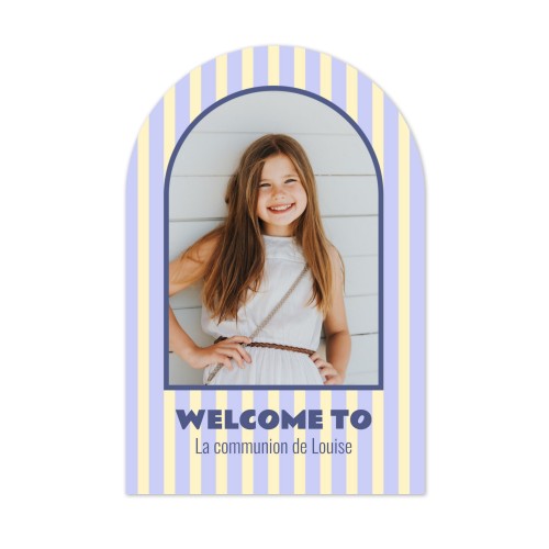 Striped Arch Shape Striped Arch Shape