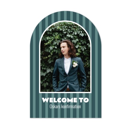 Striped Arch Shape Striped Arch Shape