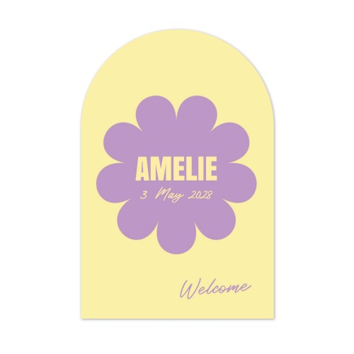 Daisy Shape - Text Only