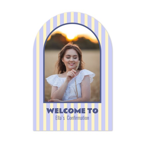 Striped Arch Shape Striped Arch Shape