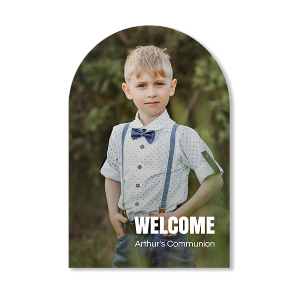 Welkomstbord forex boog 40x60