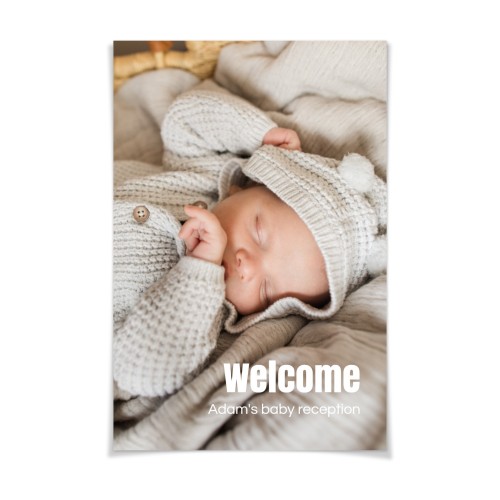 Affiche de bienvenue Affiche de bienvenue