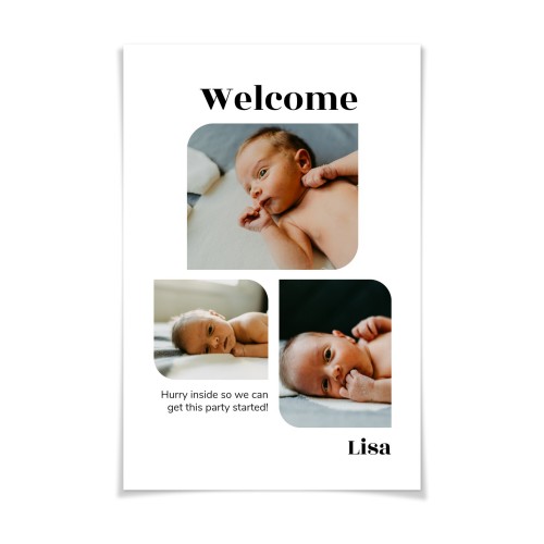 Affiche de bienvenue Affiche de bienvenue