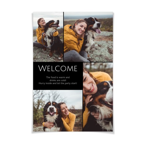 Velkomstplakat Velkomstplakat
