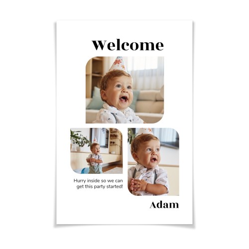 Affiche de bienvenue Affiche de bienvenue