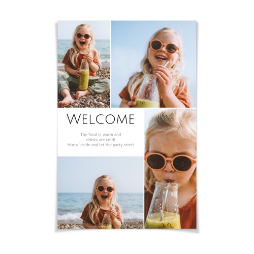 Velkomstplakat Velkomstplakat