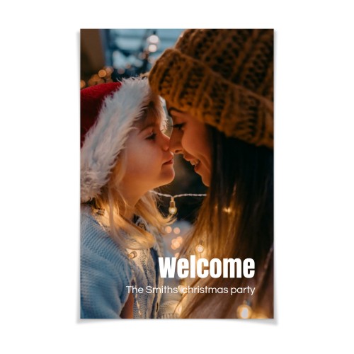 Affiche de bienvenue Affiche de bienvenue