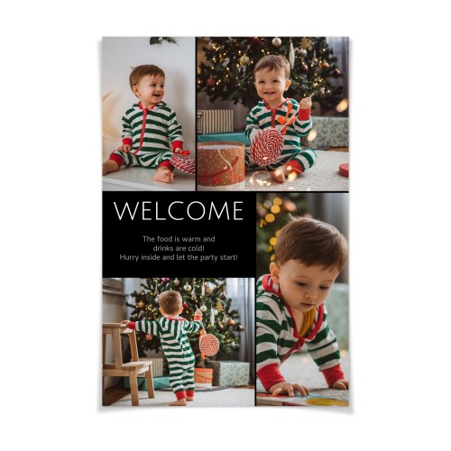 Velkomstplakat Velkomstplakat