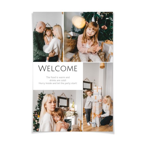Velkomstplakat Velkomstplakat