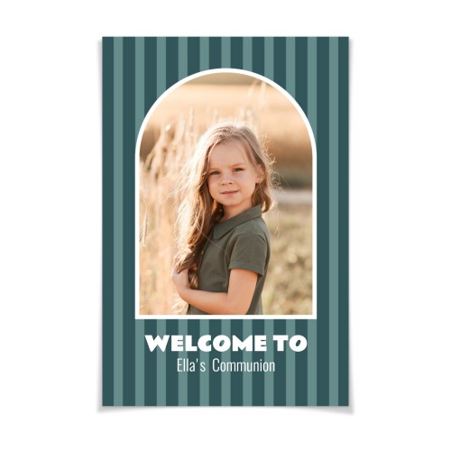 Striped Arch Shape Striped Arch Shape