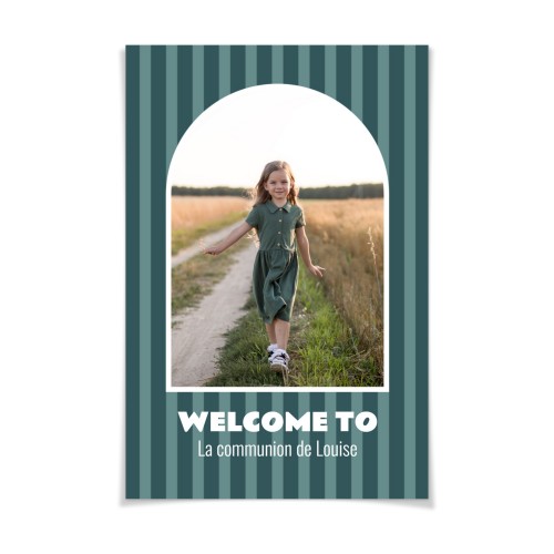 Striped Arch Shape Striped Arch Shape