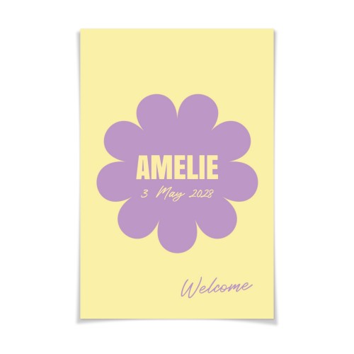 Daisy Shape - Text Only