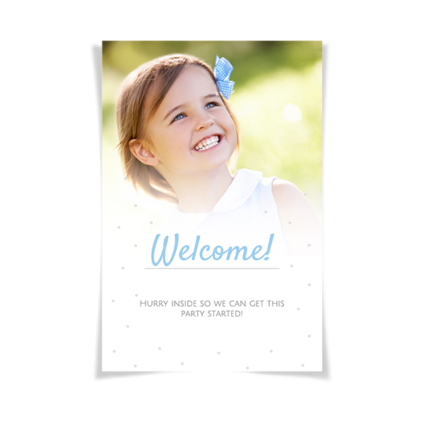 Affiche de bienvenue Affiche de bienvenue
