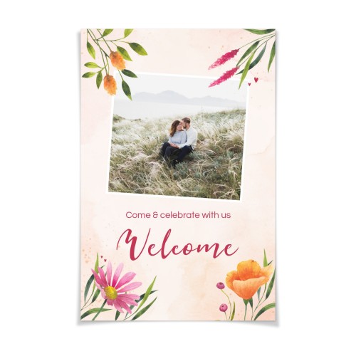 Affiche de bienvenue