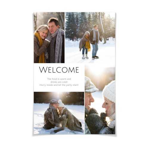 Velkomstplakat Velkomstplakat