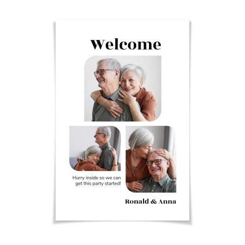 Velkomstplakat Velkomstplakat