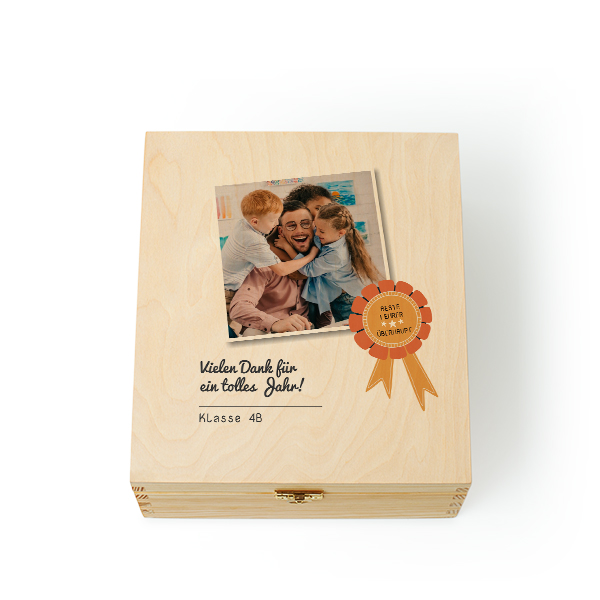 Teebox mit Druck 