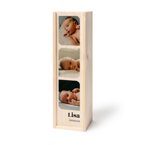 Wooden gift box for bottle Wooden gift box for bottle