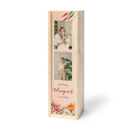 Wooden gift box for bottle Wooden gift box for bottle