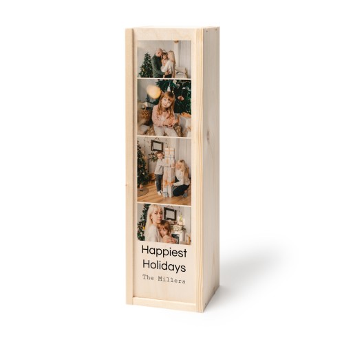 Weinkiste aus Holz personalisieren