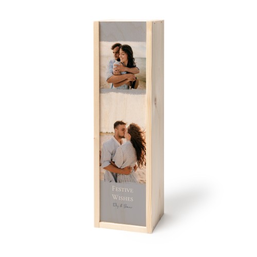 Wooden gift box for bottle Wooden gift box for bottle