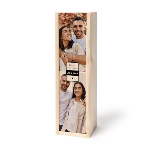 Weinkiste aus Holz personalisieren