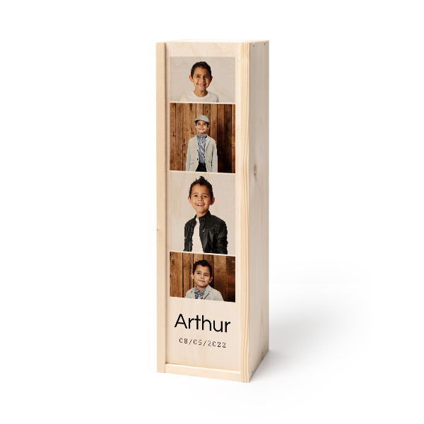 Weinkiste aus Holz personalisieren Weinkiste aus Holz personalisieren