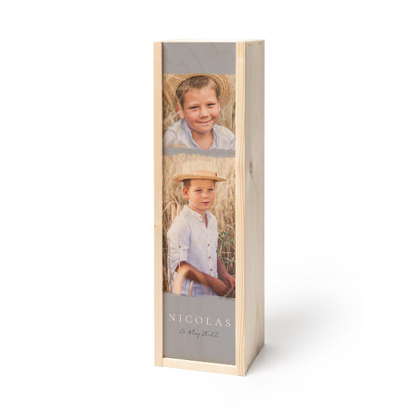 Weinkiste aus Holz personalisieren Weinkiste aus Holz personalisieren