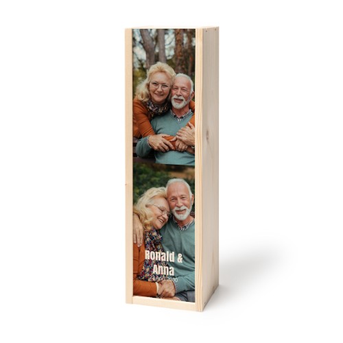 Wooden gift box for bottle Wooden gift box for bottle