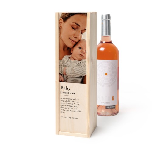 Coffret à vin en bois avec Punto G Exploramé Garnacha Coffret à vin en bois avec Punto G Exploramé Garnacha