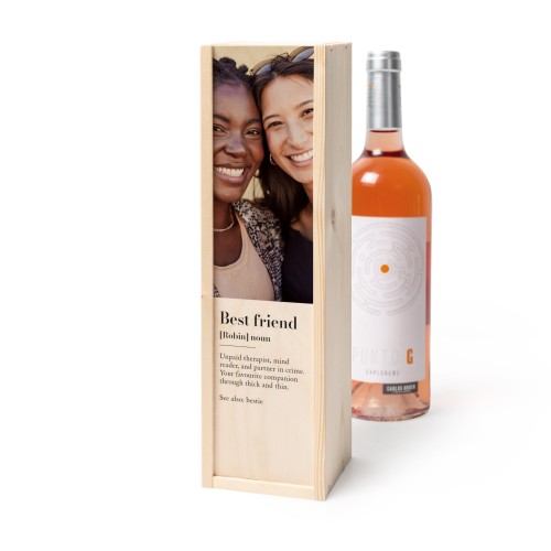 Coffret à vin en bois avec Punto G Exploramé Garnacha Coffret à vin en bois avec Punto G Exploramé Garnacha