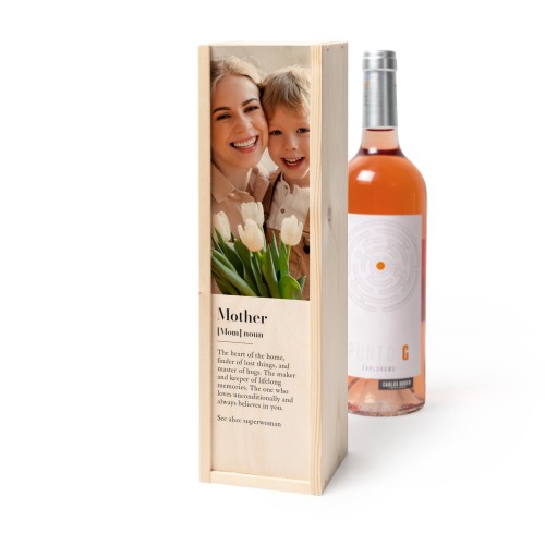 Coffret à vin en bois avec Punto G Exploramé Garnacha Coffret à vin en bois avec Punto G Exploramé Garnacha