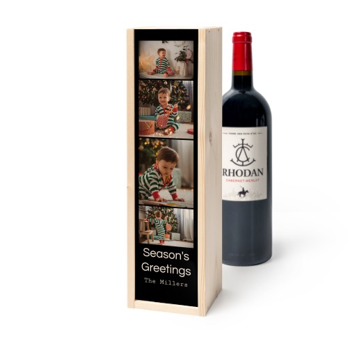 Wijnkist met Rhodan Cabernet-Merlot