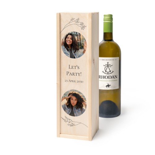 Faire part mariage champetre