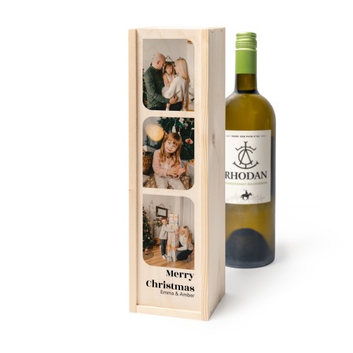 Wijnkist met Rhodan Chardonnay-Roussanne