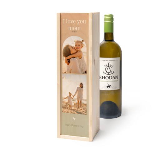 Wijnkist met Rhodan Chardonnay-Roussanne Wijnkist met Rhodan Chardonnay-Roussanne
