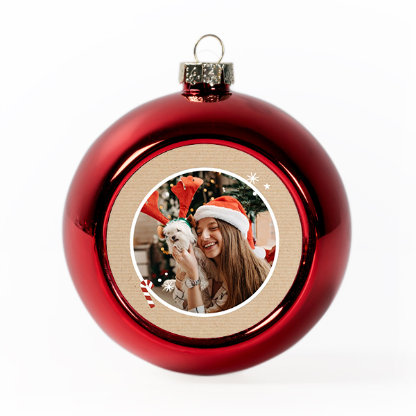 Boules rouges (lot de 2) Boules rouges (lot de 2)