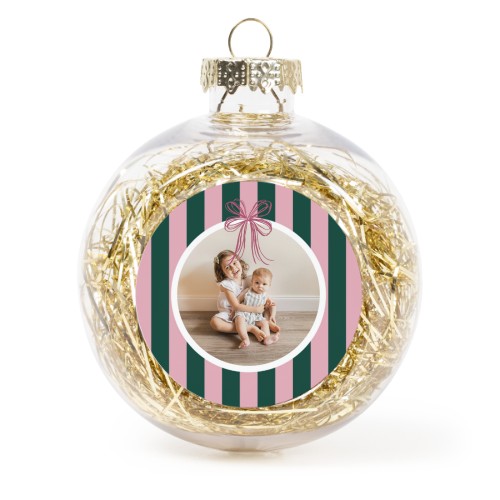 Julgranskulor med glitter Guld - 2 st Julgranskulor med glitter Guld - 2 st